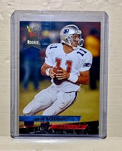 Tarjeta coleccionable Drew Bledsoe Fleer Ultra #283 1993 novato de la NFL Patriots - Imagen 1 de 2