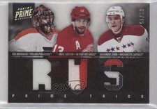 2011 Prime Trios Materials /25 Ilya Bryzgalov Alexander Semin Pavel Datsyuk #4