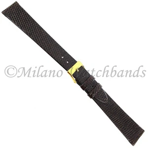 19mm Morellato Italy Brown Genuine Java Lizard Unstitched Watch Band X-Long 117 - Picture 1 of 4