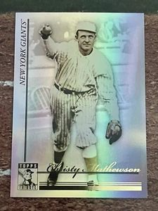 2010 Topps Tribute Christy Mathewson Baseball Card #15 - Picture 1 of 2