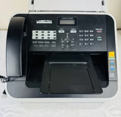 Brother IntelliFAX 2840 All-In-One Laser Printer/Fax Machine 18k pg count - Image 1 of 4