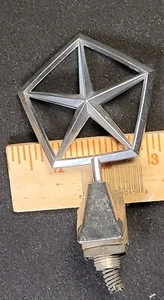 OEM Complete Dodge Chrysler Plymouth Pentastar Hood Emblem With Base And Spring - Picture 1 of 2