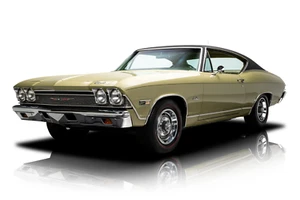 1968 Chevrolet Chevelle Malibu Muscle Car Hot Rod Uomo Grotta 8" x 10 - Foto 1 di 1