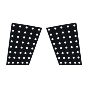 Rear Window C Pillar Sports Plate 2p 1set for 2011 2015 Kia Sportage - Bild 1 von 3