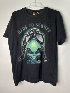 Alien Workshop ride to survive alien air alienated t shirt 1996 Size L Mens