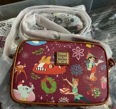 Nuevo Bolso Cartera Cámara Dooney & Bourke Clásicos Navidad Parques Disney Foto 1 de 4