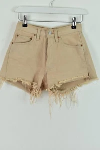 Levi's 501 rosa Jeans Shorts Größe W26 L28 Damen Outdoor Oberbekleidung Damenbekleidung - Bild 1 von 6