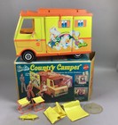 Véhicule camping-car Barbie Country vintage Mattel 1971 avec boîte d'origine, Barbie et plus