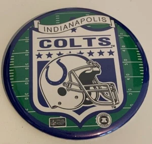 INDIANAPOLIS COLTS Football Collector Big Pin Badge NFL Wincraft Vintage RARE - Imagen 1 de 1