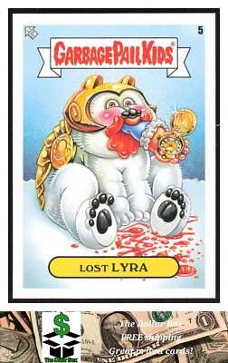 2022 Topps Garbage Pail Kids: Book Worms Gross Adaptations #5 Lost Lyra - - Image 1 of 2