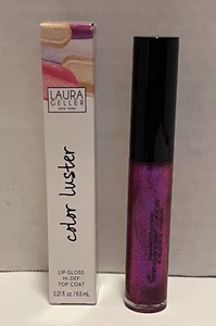 Laura Geller COLOR LUSTER High Def Lip Gloss Top Coat - Amethyst Glaze - Picture 1 of 2