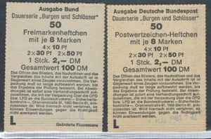 2 Blisterdeckel " Blister + L; ohne und mit "geänderte Fluores. " - Picture 1 of 1