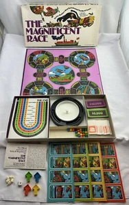 1975 Magnificent Race Game by Parker Brothers Complete in Great Cond FREE SHIP - Picture 1 of 10