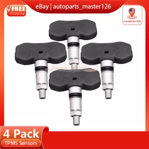 4PCS TPMS Tire Pressure Sensor 20964159 For 2010-2015 Chevrolet Camaro Equinox - Picture 1 of 12