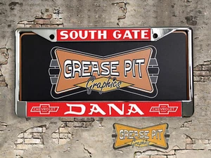 Dana Chevrolet License Plate Frame - Picture 1 of 3