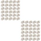  100 pièces boucles cachées en alliage boutons-pression femmes pour vêtements