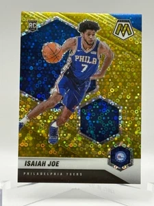 2020-21 Panini Mosaic RC #216 Isaiah Joe Fast Break Gold Mosaic - *SSP* 1/10 - Picture 1 of 12
