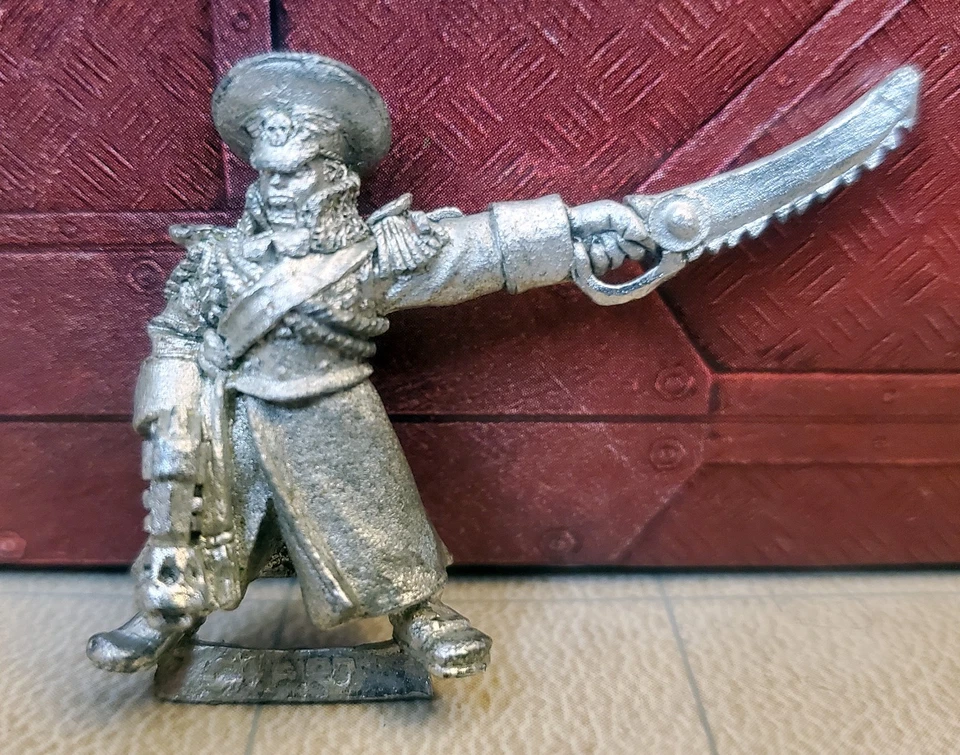 Wahammer 40k Valhallan Guerrero de Hielo Teniente/Comandante Guardia Imperial de Metal Foto 1 de 1