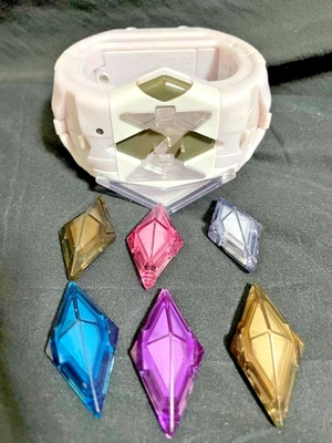 Pokemon Z Power Ring Crystal Set with 6 Crystals Japan Takara Tomy Japanese Use - Image 1 of 4