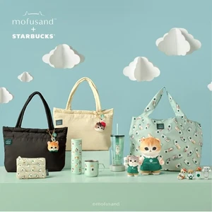 Mofusand™ x Starbucks® SIngapore Tumbler/pouch/bag/ tote/plush/mug - Picture 1 of 35