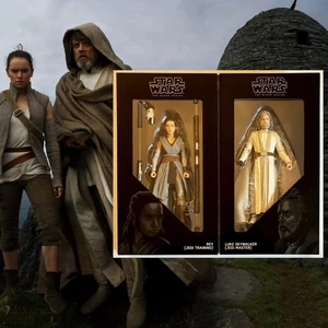 Star Wars The Black Series Luke Skywalker & Rey SDCC 2017 Exclusive Figuren MIB - Bild 1 von 6