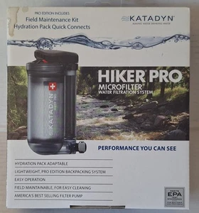 Katadyn Hiker Pro Filtro Acqua Portatile per Campeggio e Zaino 300 Galloni - Foto 1 di 3