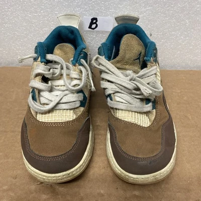 Nike Air Jordan 4 Retro Low Shoes Youth Size 1 Cacao FB2213-200 Brown Tan - Image 1 of 4