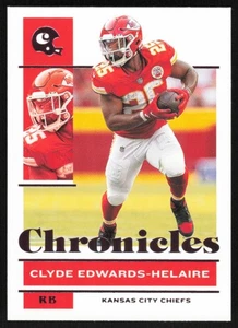 Clyde Edwards-Helaire 2021 Panini Chronicles # 57 Pink Kansas City Chiefs - Imagen 1 de 2