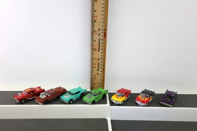 Hot Wheels Chevy Hot Rod Car Lot- 1 Impala & Six 57 Chevy - From Different Years - Изображение 1 из 4