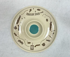 Curiosity Shoppe Target Roadside Diner Melaboo Servier Chip N Dip Platte RAR - Bild 1 von 4