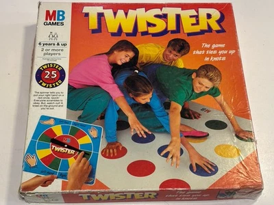 Twister Game 25th Anniversary Edition 1993, MB Games Vintage Retro - Image 1 of 4
