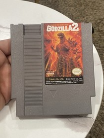 Godzilla 2 War of the Monsters Nintendo Nes Cartridge Cleaned Tested Authentic