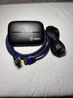 Elgato HD 60 S Gaming Capture Card (20GAR9901) Complete Tested Works HDMI Cable - Image 1 of 3