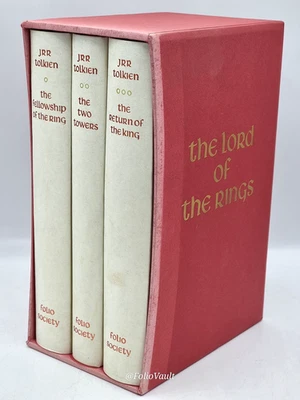 The Lord of the Rings (3v.) - J. R. R. Tolkien - Folio Society - 1995 Reissue - Image 1 of 4