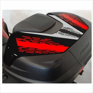 Aufkleber Set Top Case schwarz Ducati Multistrada V4 Pikes Peak new model 2025 P2N - Bild 1 von 3