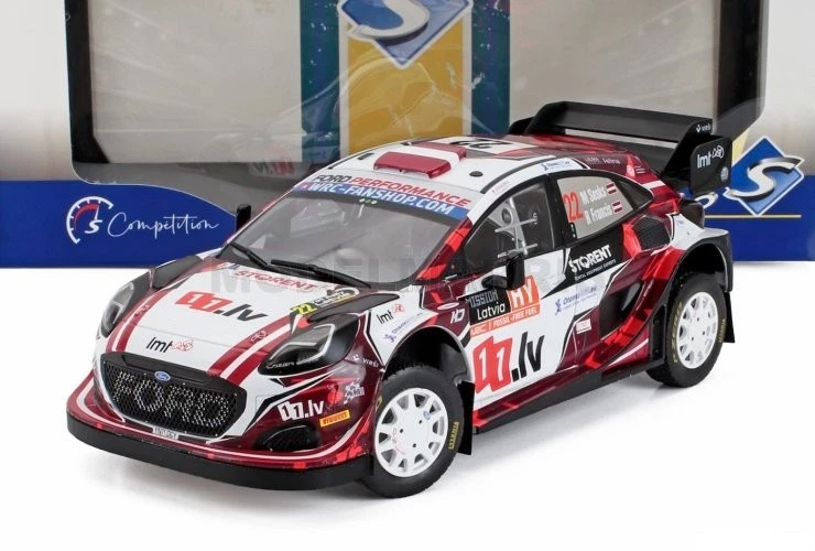 SOLIDO 1809507 FORD ENGLAND - PUMA RALLY1 TEAM M SPORT FORD WRT N 22 7th RALLY L - Immagine 1 di 1