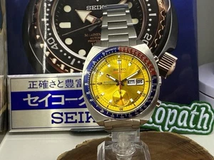 Seiko Pogue JDM speedtimer Space Watch - 6139-6000 /6139 6002 Fully Refurbished - Picture 1 of 12