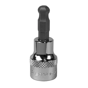 Sealey Ball-End Hex Socket Bit 7mm 3/8"Sq Drive SBBH005 - Picture 1 of 1