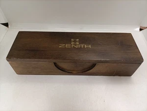 ZENITH SCATOLA CUSTODIA PER OROLOGI VINTAGE cofanetto - Foto 1 di 4