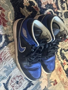 Nike Air Jordan Herren Größe 12 blau und schwarz Turnschuhe - Bild 1 von 10