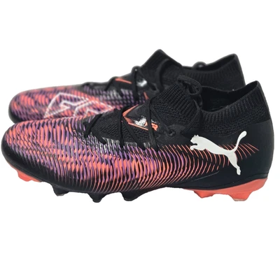 Puma Men's Size 8.5 Black/Orchid Future Ultimate FG/AG Football Boots - Image 1 of 4
