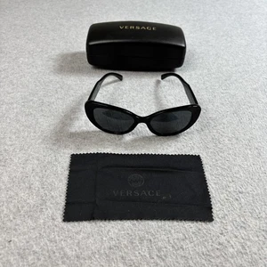 Versace Sonnenbrille Damen schwarz Cat Eye VE 4378 GB1/87 Made in Italy Etui - Bild 1 von 15