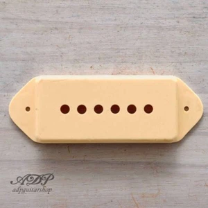 P90-Dog Ear Cream Replacement Pickup Cover for Gibson Les Paul Junior - Picture 1 of 2