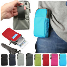 Waist Belt Bum Bag Sport Travelling Mobile Phone Case Cover Purse Pouch w/ Strap