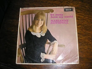 MARIANNE FAITHFULL GO AWAY FROM MY WORLD E.P DECCA DFE 8624 - Picture 1 of 2