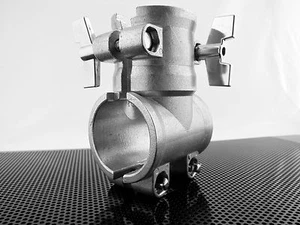 Goedrum T-Clamp for 1 1/2 inch (1.5") Poles / Drum Rack T Clamp / T-Joint Clamp - Picture 1 of 8