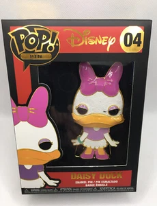 Funko Pop Pin Daisy Duck 04 Enamel Disney Store NEW RARE UK Donald Vinyl - Picture 1 of 5