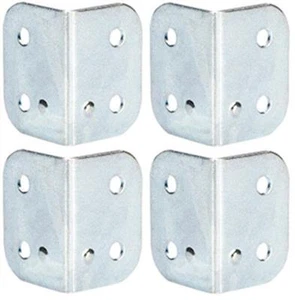 4 x L-Winkel L-Ecke mittel Stahl verzinkt 40x28 mm L-Ecken ADAM HALL Casebau NEU - Picture 1 of 1