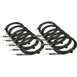 Musician's Gear Professional Cable 10 Feet 10-Pack - Picture 1 of 3