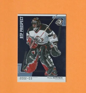 2002-03 In The Game MIKA NORONEN BTP Prospects #73 Buffalo Sabres - Picture 1 of 2